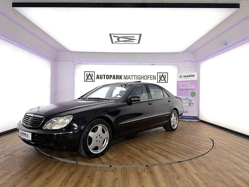 Gebraucht Mercedes S500 306 PS (225 kW) 2000 Schwarz Limousine