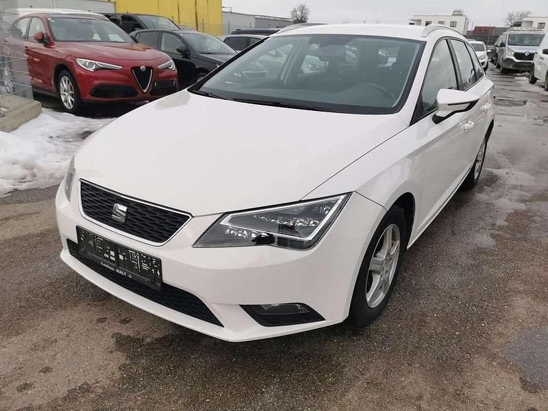 Gebraucht Seat Leon Style 105 PS (77 kW) 2014 Weiß Kombi
