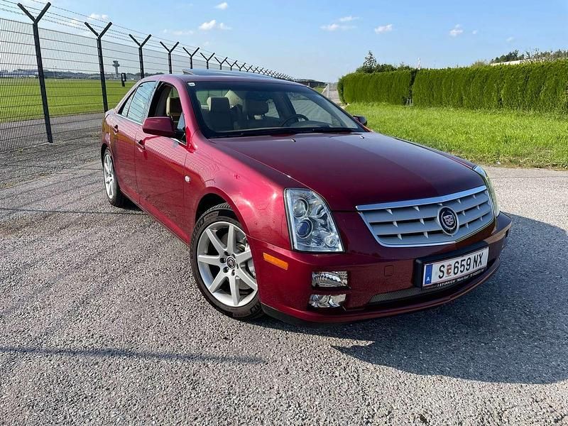 Rot Gebraucht 2006 Cadillac STS Limousine | € 15.500 - Bild 1/4