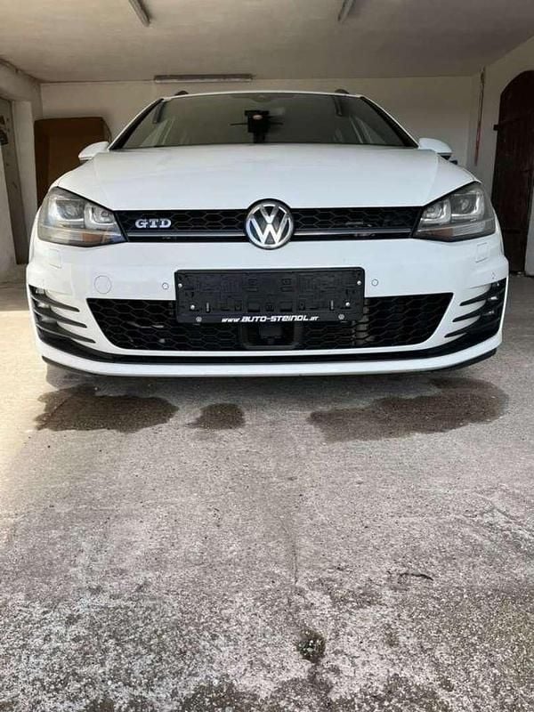 Gebraucht VW Golf VII GTD 184 PS (135 kW) 2016 Weiß Kombi