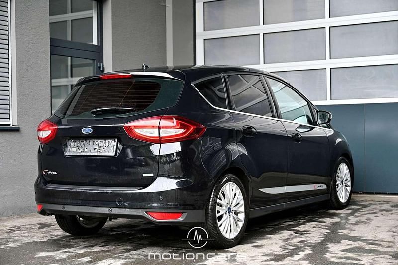 Gebraucht Ford C-MAX Titanium 125 PS (91 kW) 2015 Schwarz Van / Kleinbus