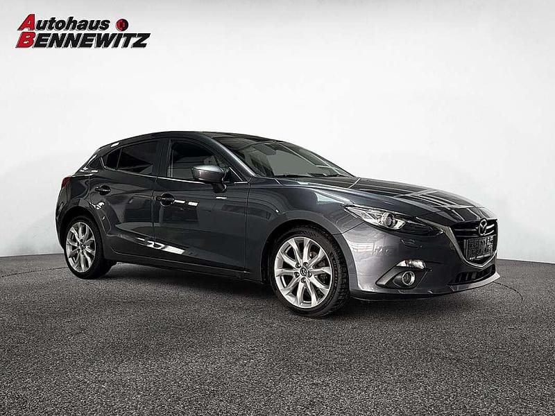 Gebraucht Mazda 3 Inclusive 120 PS (88 kW) 2014 Grau Limousine