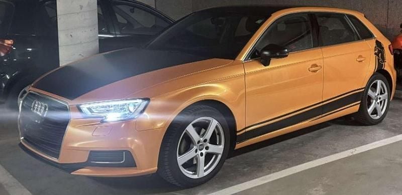 Gebraucht Audi A3 150 PS (110 kW) 2018 Orange Limousine