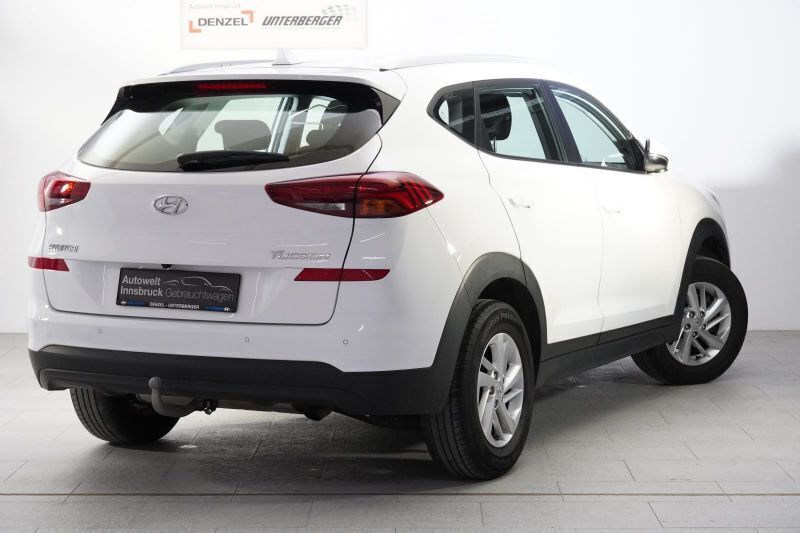 Gebraucht Hyundai Tucson 132 PS (97 kW) 2019 Weiß SUV