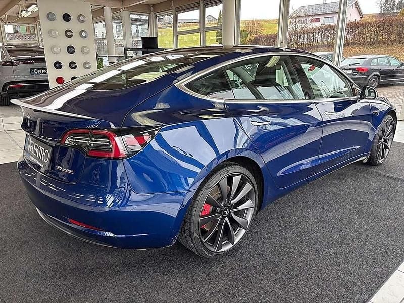 Gebraucht Tesla Model 3 Performance 361 kW (491 PS) 2019 Blau Limousine