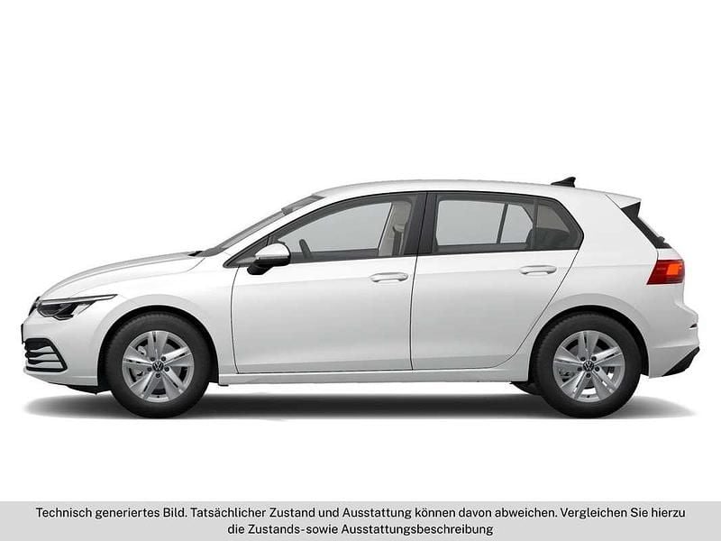 Gebraucht VW Golf VIII Life 116 PS (85 kW) 2022 Weiß Limousine