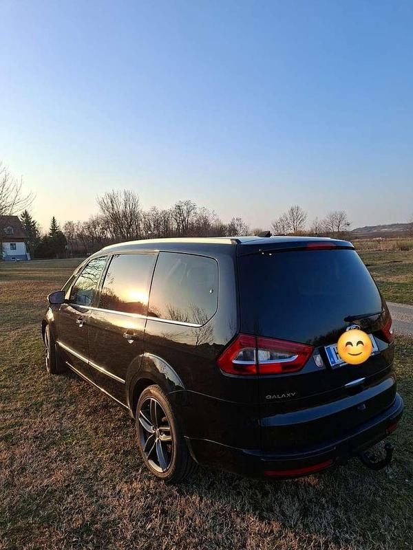 Gebraucht Ford Galaxy Titanium 163 PS (119 kW) 2012 Schwarz Van / Kleinbus