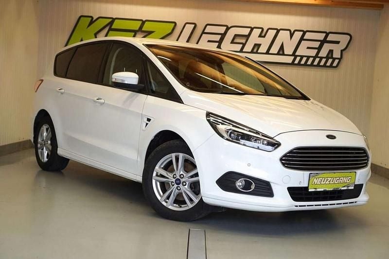 Gebraucht Ford S-MAX S 150 PS (110 kW) 2020 Weiß Van / Kleinbus