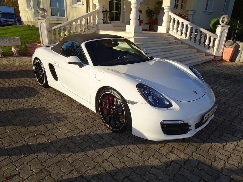 Weiß Gebraucht 2014 Porsche Boxster S Cabrio | € 47.700 - Bild 1/4