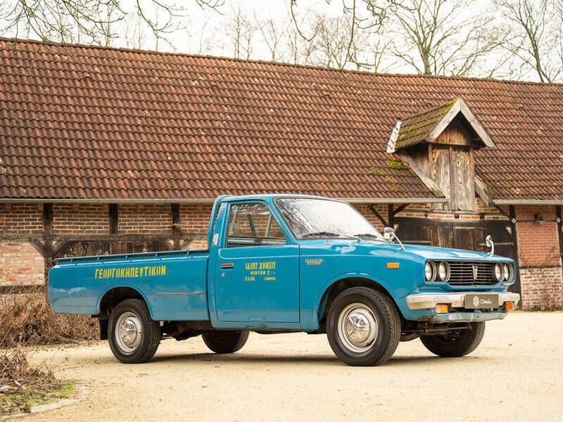 Gebraucht Toyota HiLux 67 PS (49 kW) 1975 Blau Abholung