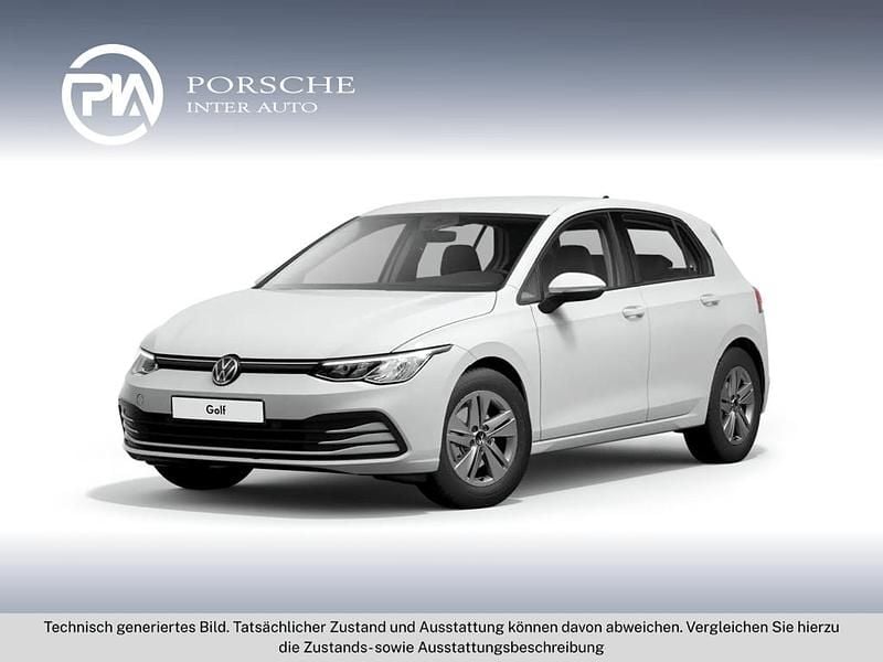 Weiss normal Gebraucht 2020 VW Golf VIII Life Limousine | € 17.477 (Fairer Preis) - Bild 1/4