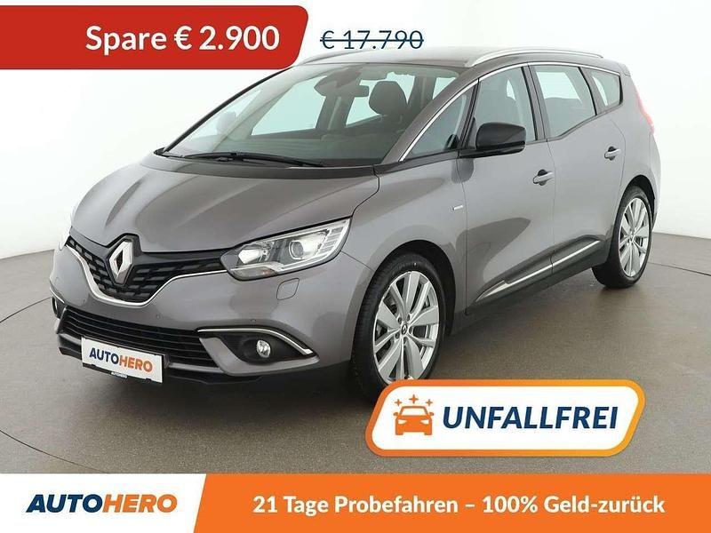 Grau Gebraucht 2018 Renault Grand Scénic IV LIMITED Van / Kleinbus | € 14.890 (Guter Preis) - Bild 1/3