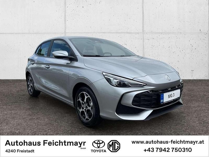 Neu MG MG3 Comfort 116 PS (85 kW) 2025 Silber Kleinwagen