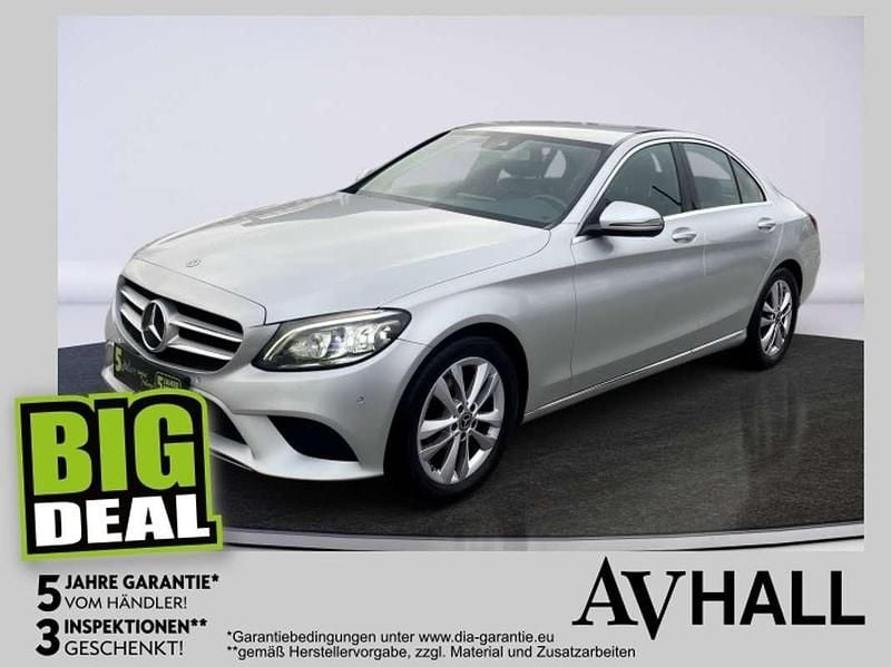 Silber Gebraucht 2018 Mercedes C220 Limousine | € 24.990 (Guter Preis) - Bild 1/4