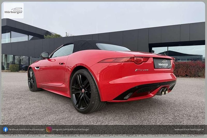 Gebraucht Jaguar F-Type R-Dynamic 340 PS (250 kW) 2016 Rot Cabrio