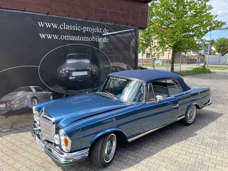 Gebraucht Mercedes 280 SE 200 PS (147 kW) 1970 Blau Cabrio