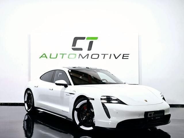 Gebraucht Porsche Taycan 419 kW (571 PS) 2021 Weiß