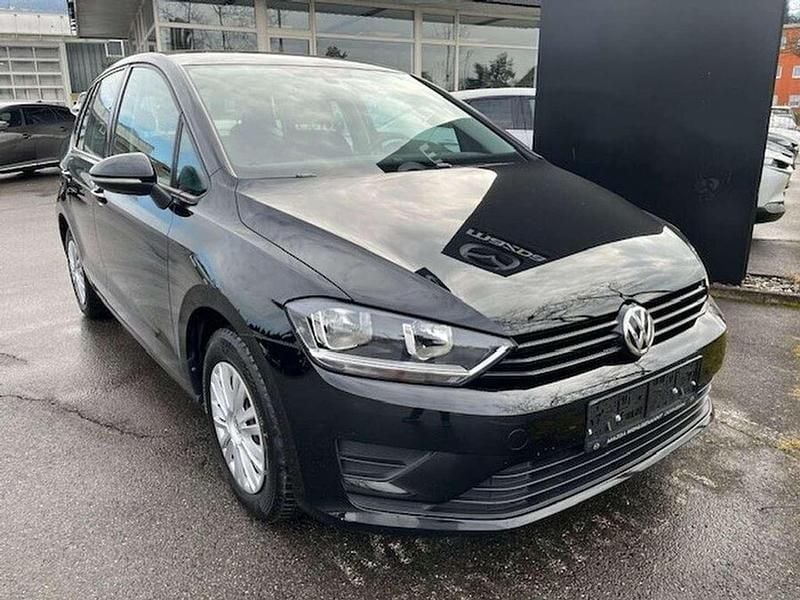 Gebraucht VW Golf Sportsvan Trendline 110 PS (80 kW) 2015 Schwarz Van / Kleinbus