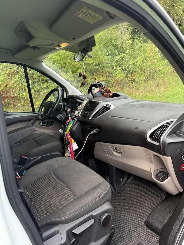 Gebraucht Ford Transit Custom 125 PS (91 kW) 2014 Weiß Van / Kleinbus