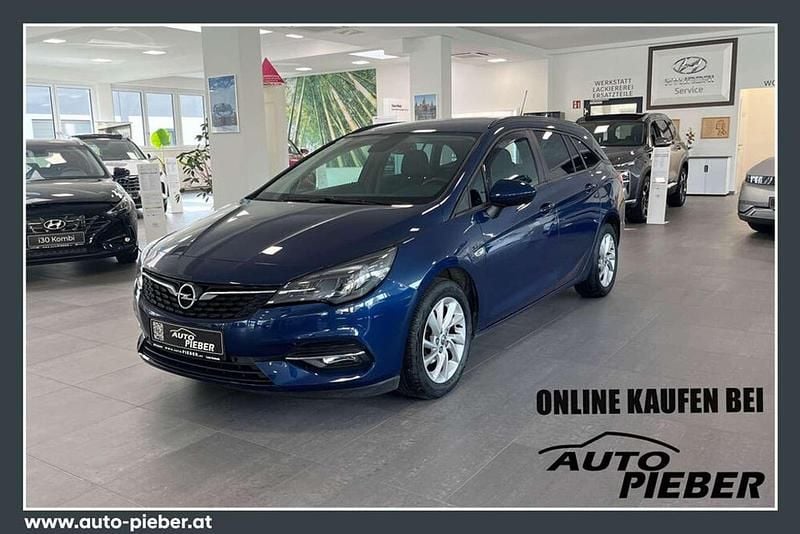 Gebraucht Opel Astra Edition 131 PS (96 kW) 2020 Blau Kombi