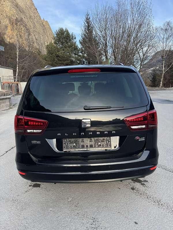 Gebraucht Seat Alhambra FR 184 PS (135 kW) 2017 Schwarz Van / Kleinbus