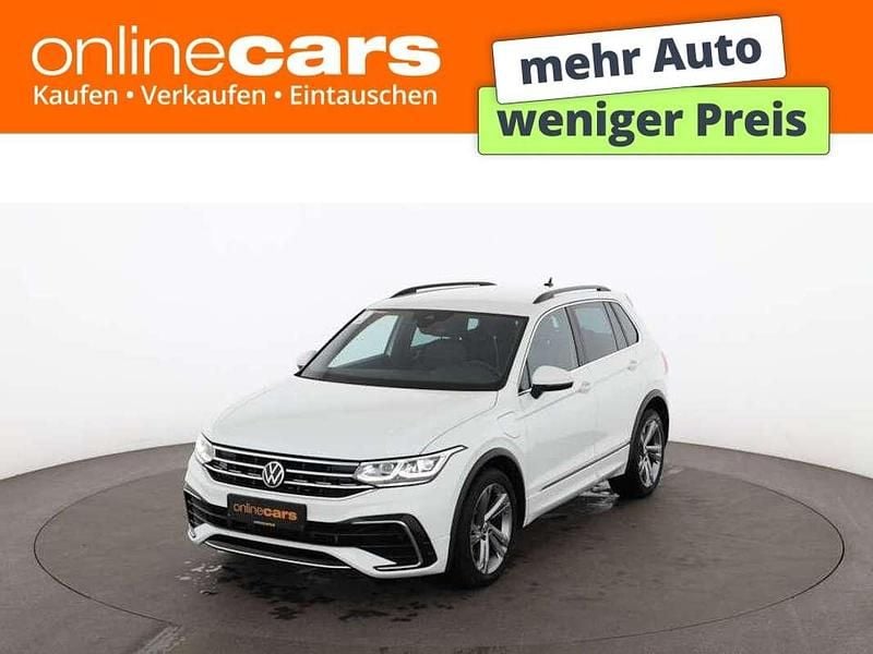 Gebraucht VW Tiguan R-line 150 PS (110 kW) 2021 Weiß SUV