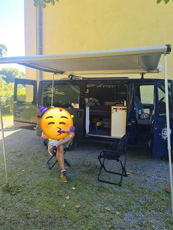 Gebraucht Ford Transit 86 PS (63 kW) 2010 Blau Van / Kleinbus