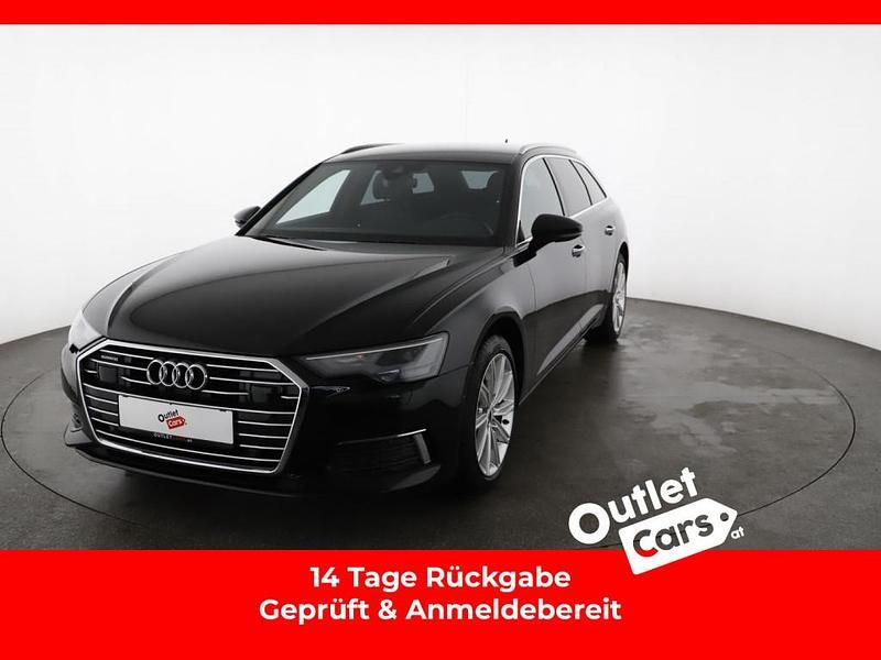 Schwarz metallic Gebraucht 2021 Audi A6 Design Kombi | € 37.590 (Fairer Preis) - Bild 1/4