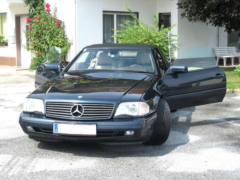 Schwarz Gebraucht 1997 Mercedes SL500 Cabrio | € 24.900 - Bild 1/4