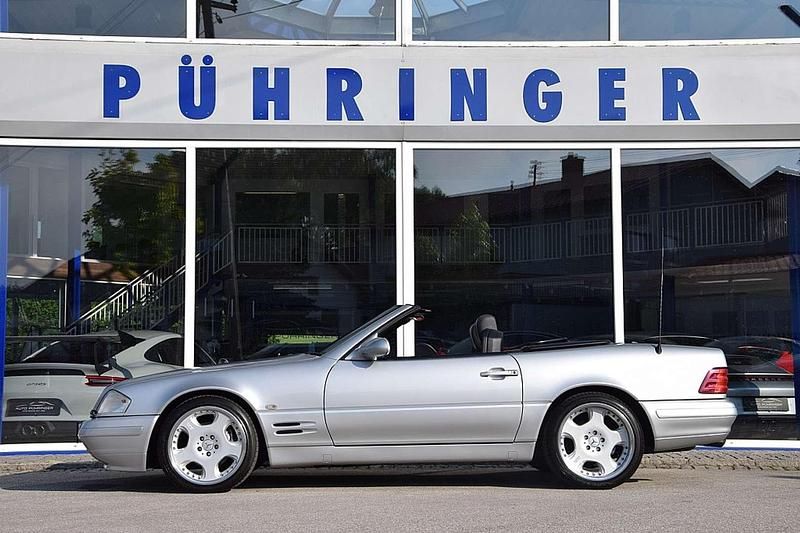 Gebraucht Mercedes SL320 224 PS (164 kW) 2001 Grau Cabrio