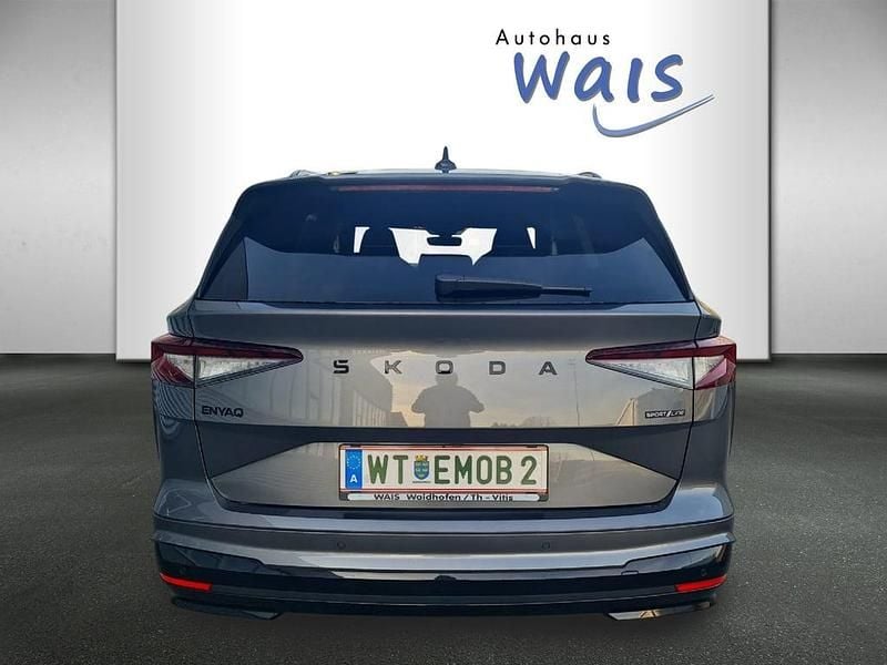 Neu Skoda Enyaq iV SportLine 210 kW (286 PS) 2026 Mittelgrau  metallic SUV