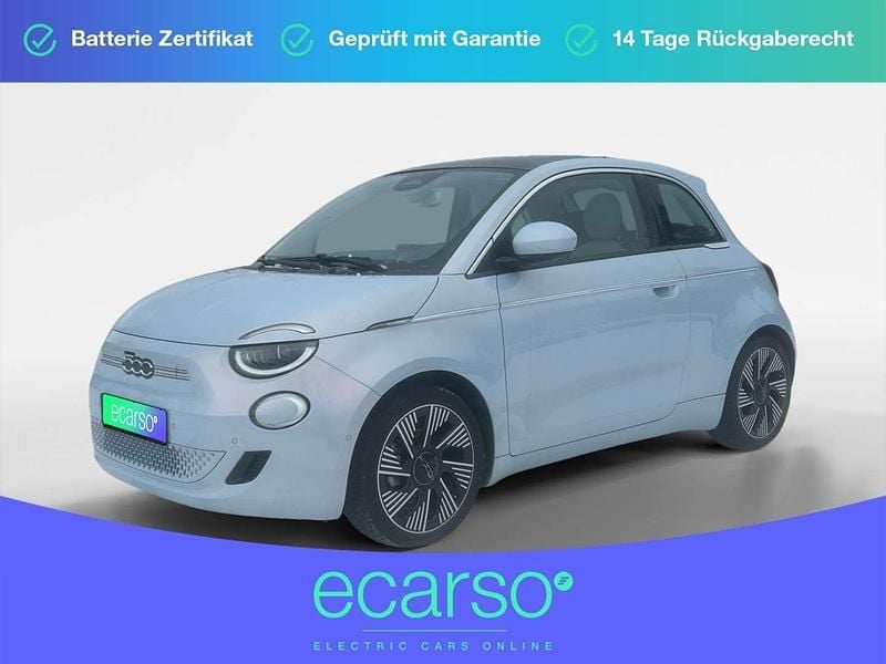 Blau Gebraucht 2021 Fiat 500e La Prima Kleinwagen | € 19.000 (Etwas zu teuer) - Bild 1/4
