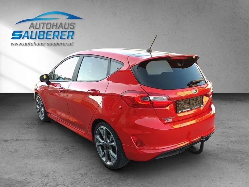 Gebraucht Ford Fiesta ST-Line 101 PS (74 kW) 2018 Rot Kleinwagen