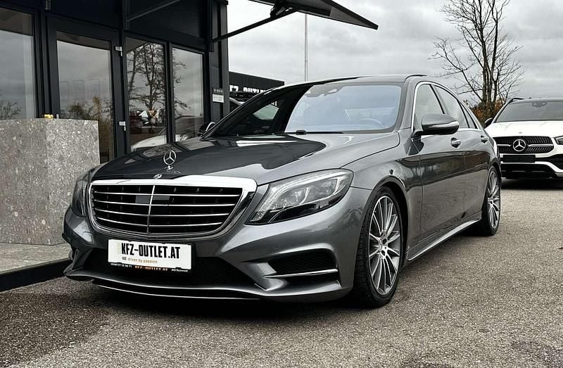 Grau Gebraucht 2017 Mercedes S350 AMG line Limousine | € 49.900 - Bild 1/4