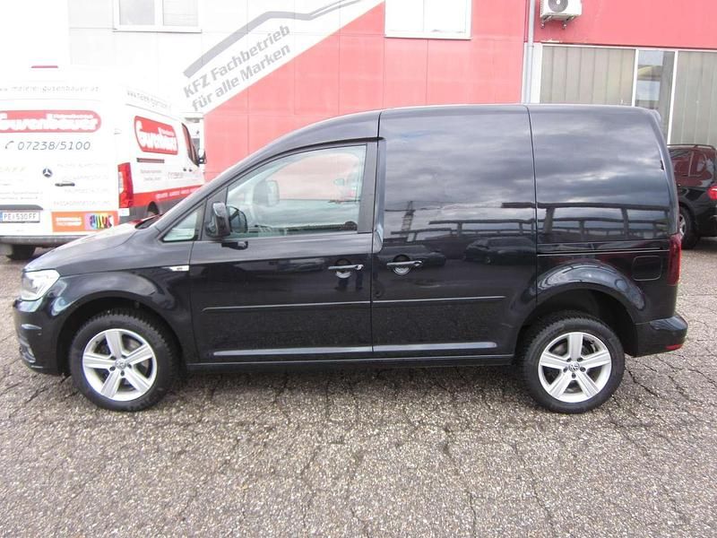 Gebraucht VW Caddy 150 PS (110 kW) 2019 Schwarz Van / Kleinbus