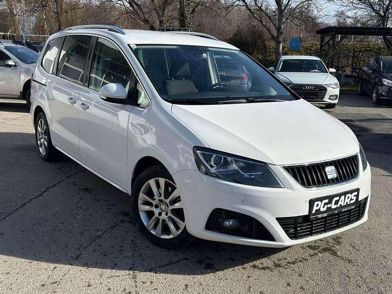 Gebraucht Seat Alhambra Style 140 PS (102 kW) 2012 Weiß Van / Kleinbus