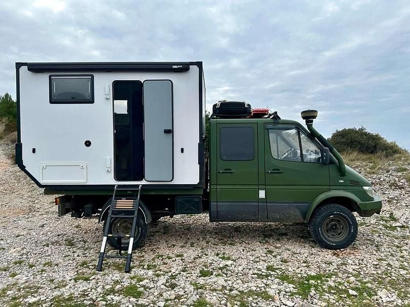 Gebraucht Mercedes Sprinter 129 PS (94 kW) 2005 Grün Van