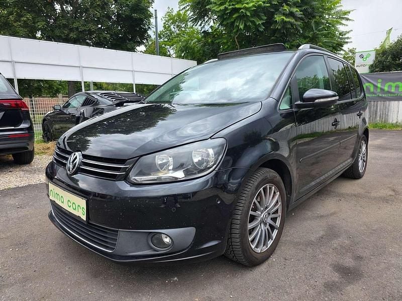 Blau Gebraucht 2012 VW Touran Comfortline Van / Kleinbus | € 8.490 (Guter Preis) - Bild 1/4