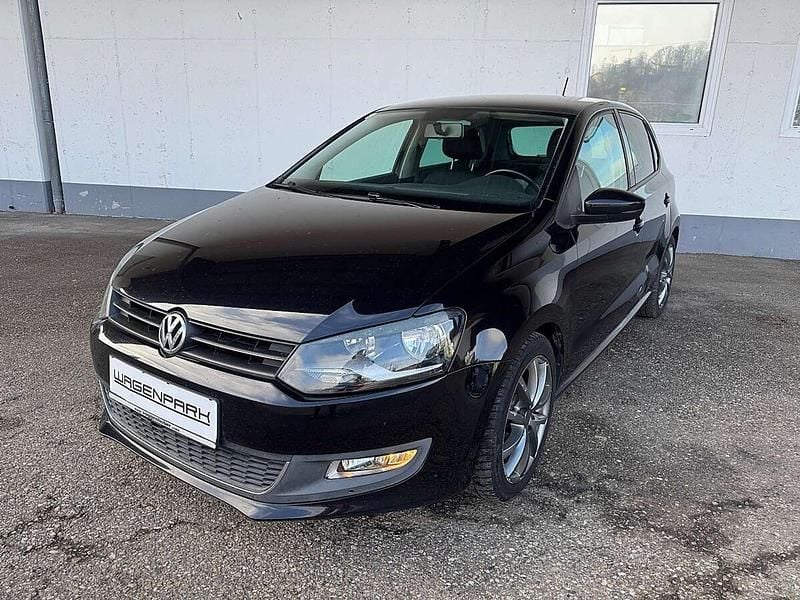 Gebraucht VW Polo Highline 90 PS (66 kW) 2010 Schwarz Kleinwagen