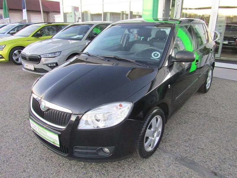 Gebraucht Skoda Fabia Ambiente 70 PS (51 kW) 2008 Schwarz  metallicperleffektno