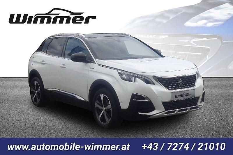 Weiß Gebraucht 2019 Peugeot 3008 GT-line SUV | € 20.997 (Fairer Preis) - Bild 1/4