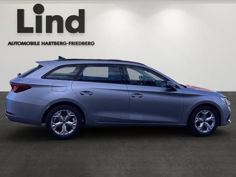 Gebraucht Seat Leon FR 110 PS (80 kW) 2021 Silber  metallic Kombi