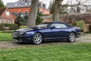 Gebraucht Aston Martin V8 354 PS (260 kW) 1998 Blau Coupé