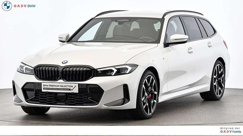 Mineralweiss Gebraucht 2024 BMW 320 Shadowline Kombi | € 58.490 - Bild 1/4