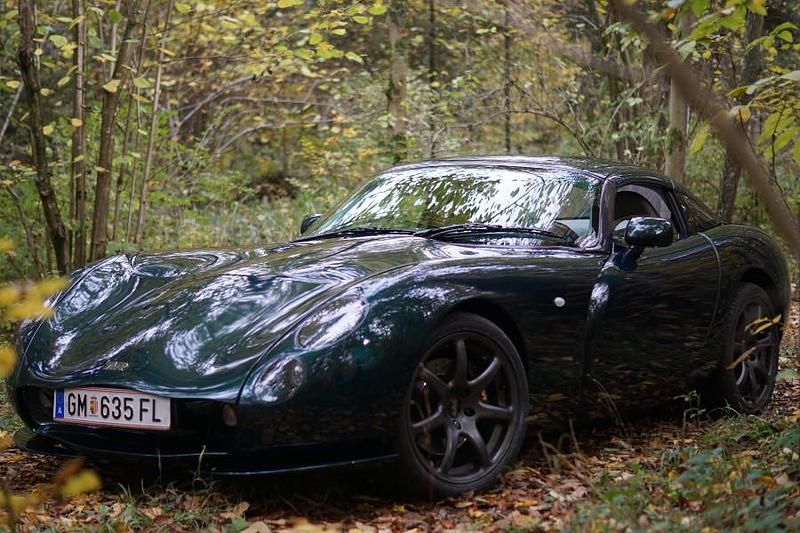 Dunkelgrün Gebraucht 2003 TVR Tuscan Cabrio | € 39.900 - Bild 1/4