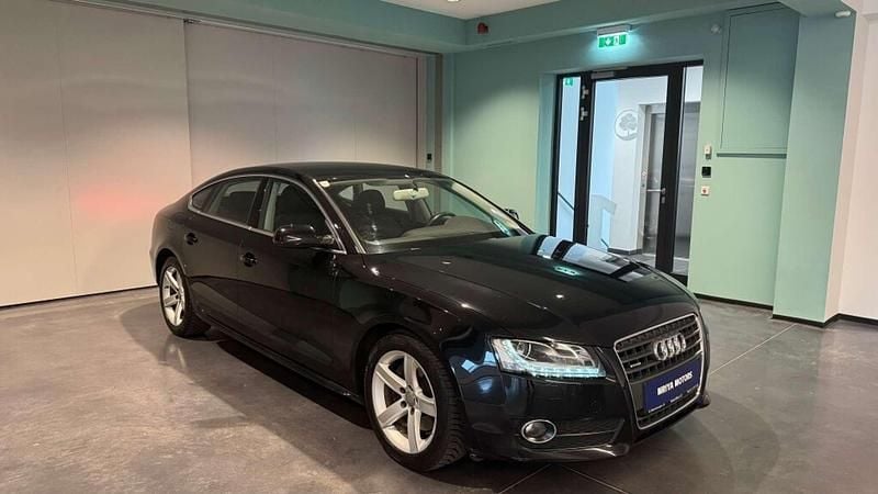 Gebraucht Audi A5 Sportback Sport 211 PS (155 kW) 2011 Schwarz Kleinwagen