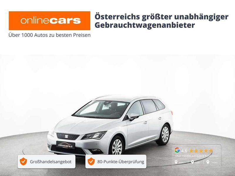 Silber Gebraucht 2015 Seat Leon ST Ecomotive Kombi | € 9.490 (Fairer Preis) - Bild 1/4