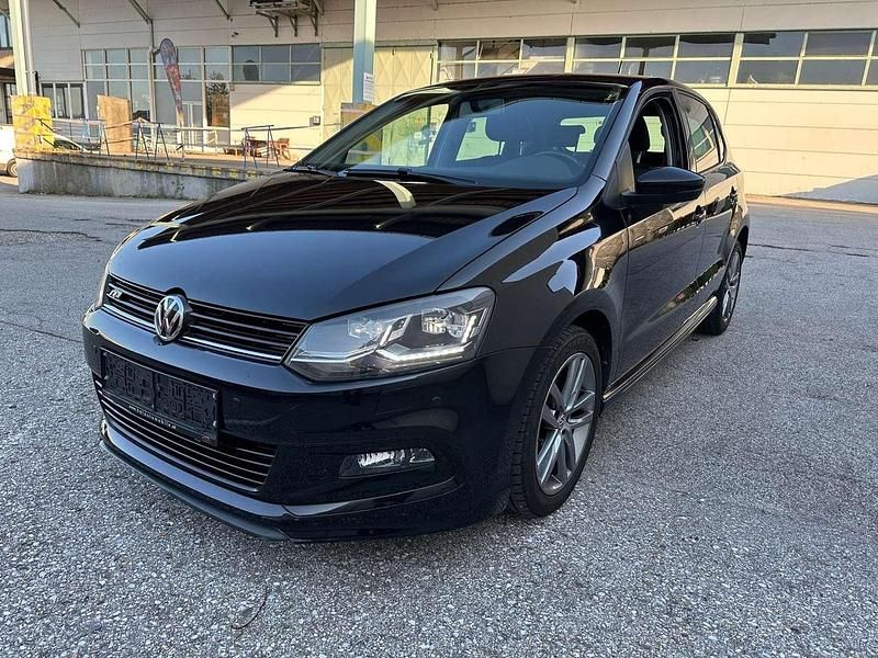Schwarz Gebraucht 2015 VW Polo R-line Kleinwagen | € 8.800 - Bild 1/4