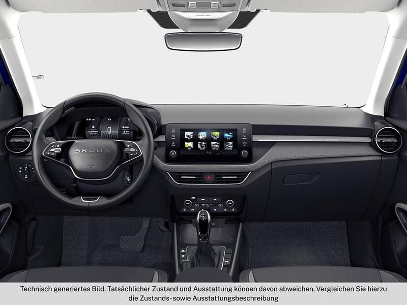 Neu Skoda Fabia Selection 115 PS (84 kW) 2026 Mittelblau  metallic Kleinwagen