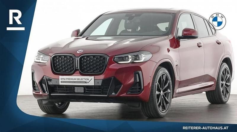 Rot Gebraucht 2022 BMW X4 Efficient Dynamics SUV | € 49.990 (Fairer Preis) - Bild 1/4